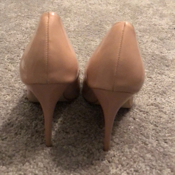 Madden Girl Pink Nude Toe Point Heels - Picture 6 of 10